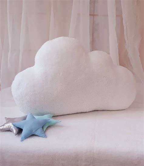 White Fluffy Cloud Pillow 20 Inchesso Soft Cloud Pillow Cloud Pillow