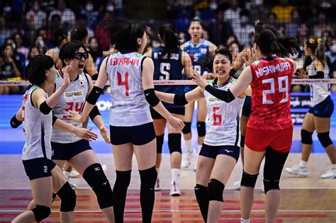 Japan And Italy Claim Last Vnl Finals Spots