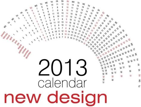Creative13 Calendars Design Elements Vector Set Vectors Graphic Art