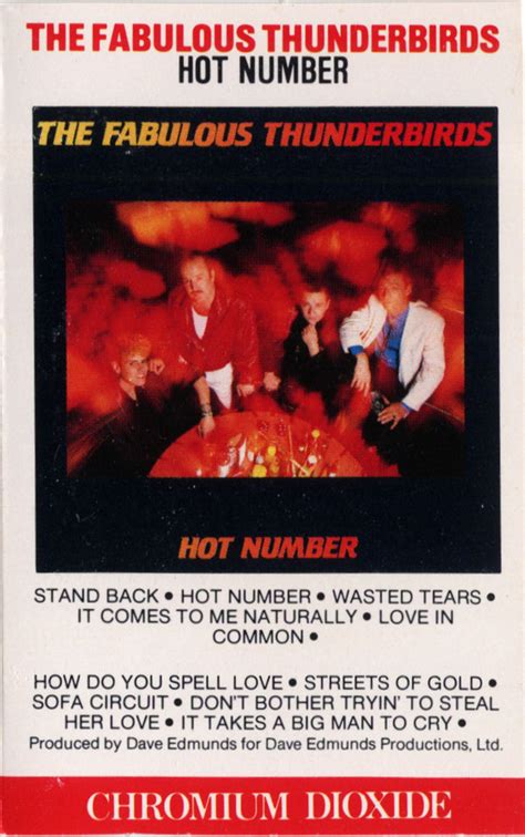 The Fabulous Thunderbirds Hot Number 1987 Cro₂ Dolby System