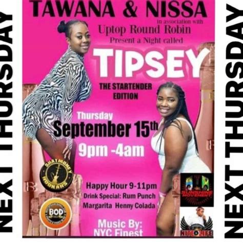Stream Tawana And Nissa Uptop Round Robin Called Tipsey Pt2 By Dj Squity Nite Life Sound Listen