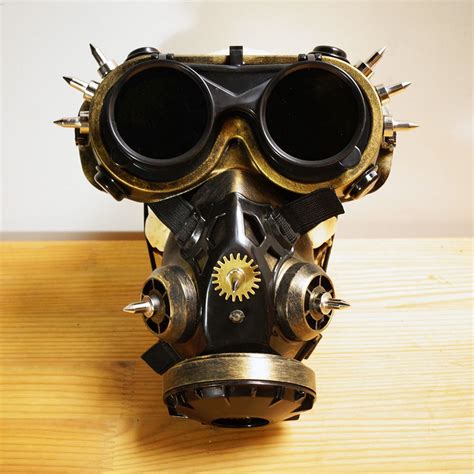 Steam Punk Mask Steampunk Mask Gas Masks Daft Punk Mighty Road Warrior Metal Rivet Respirator