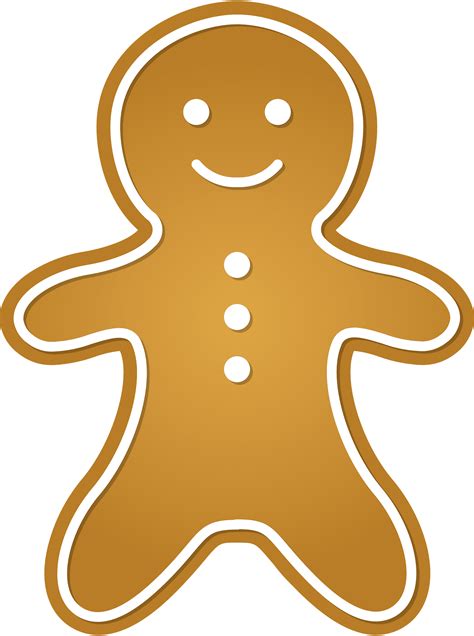 Gingerbread Man Clipart Holiday Clipart Gingerbread Cookies Clipart Digital Clip Art