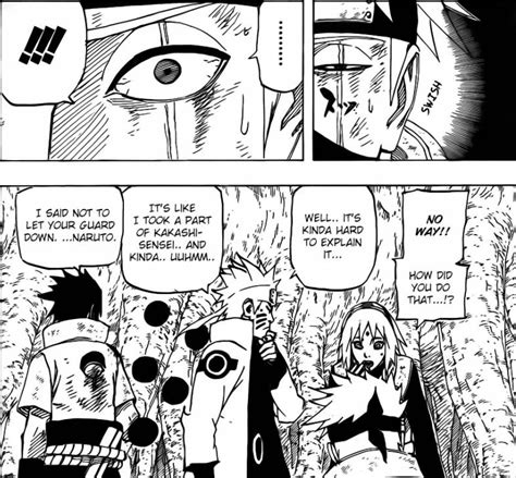 How Did Naruto Restore Kakashis Left Eye Anime And Manga