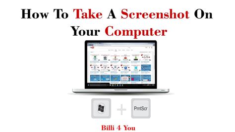 How To Take A Screenshots On Your Laptoppc In Windows 7 8 10
