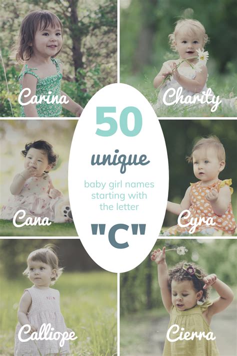 50 Unique Baby Girl Names Starting With C The Most Reliable Baby
