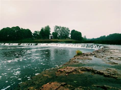 Kuldiga Waterfall Природа