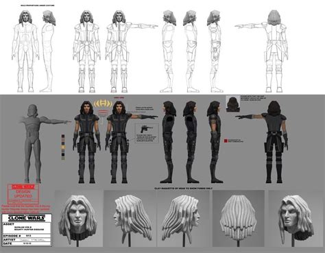 Star Wars The Clone Wars Quinlan Vos Star Wars Concept Art Star