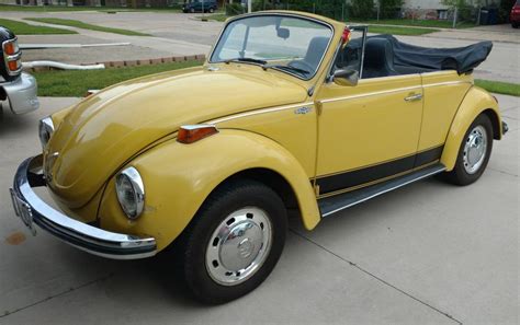 No Reserve 1972 Volkswagen Super Beetle Convertible For Sale On Bat