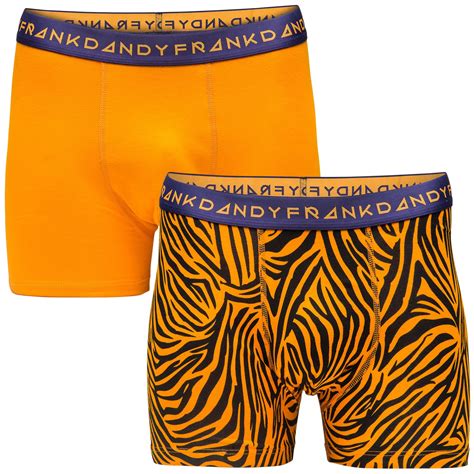 2 Pack Frank Dandy Tiger Boxer Boxer Trunks Underwear Uk