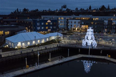 Port Of Everett Unveils Seasonal Ice Rink On The Waterfront
