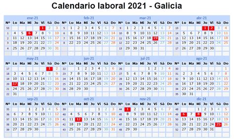 Calendario Laboral Da Provincia De Ourense Para O Ano 2021 Barbadás