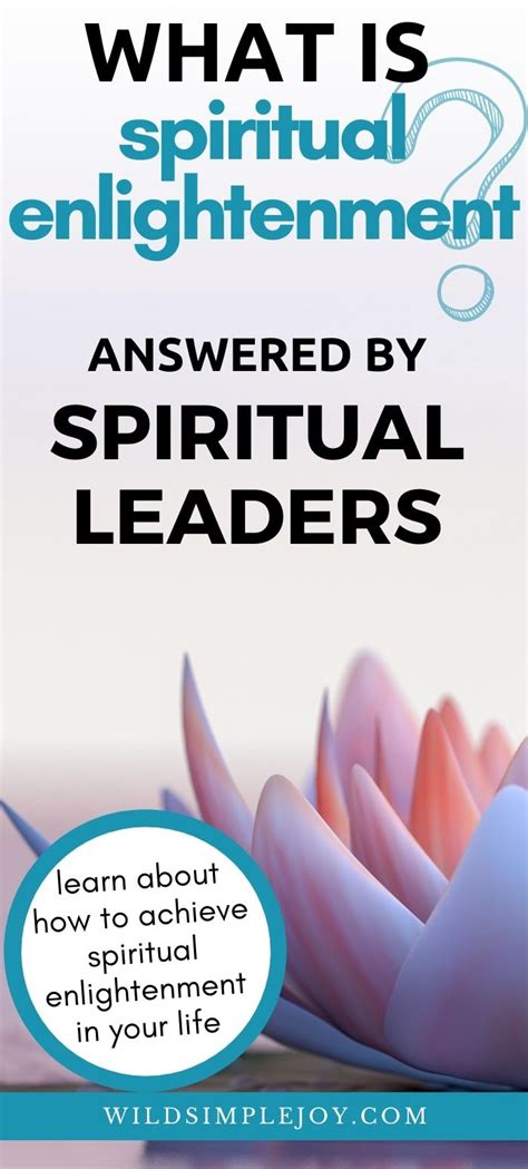 What Is Spiritual Enlightenment Explained By 5 Spiritual Leaders