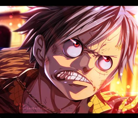 Anger Luffy Manga One Piece 782 By Sama15 On Deviantart