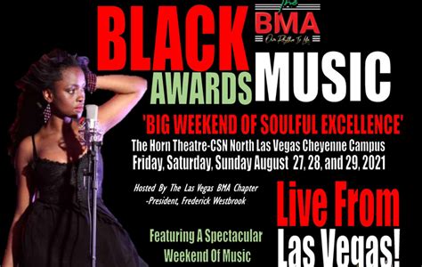 The National Black Music Awards Weekend In Las Vegas Tickets Black