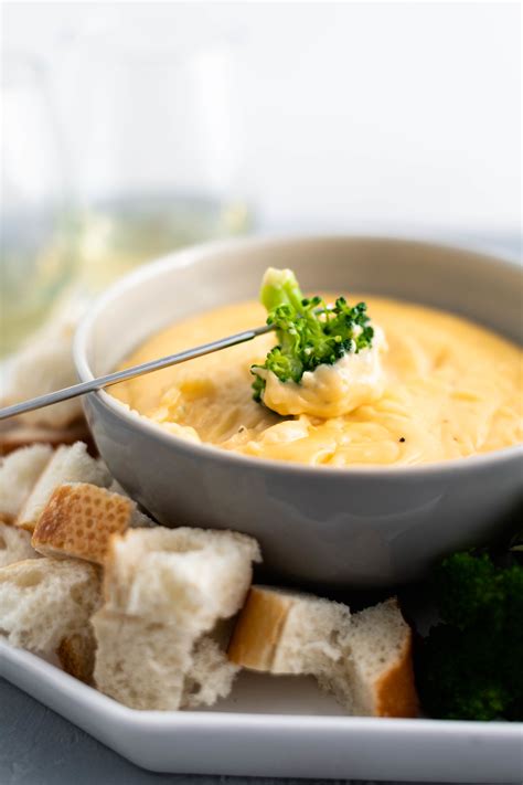 Three Cheese Fondue Megs Everyday Indulgence