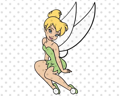 Tinkerbell SVG PNG Clipart Files Printable Images Digital Etsy Canada