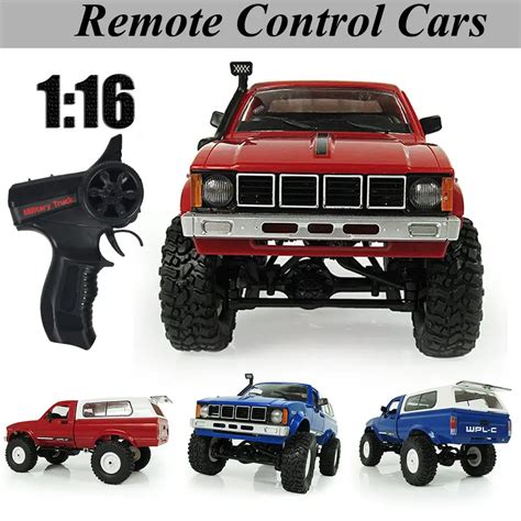 For Wpl Cherokee C 24 Jeep Rc Car Remote Control Toy 116 Four Wheel