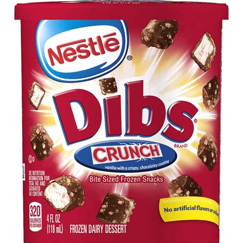 Nestle Dibs Crunch Ice Cream 4 Fl Oz Cup Ice Cream Piggly Wiggly Nc