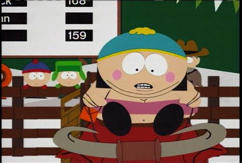 Kyle Stan Kenny Cartman Killed Kenny Bull Riding Record South