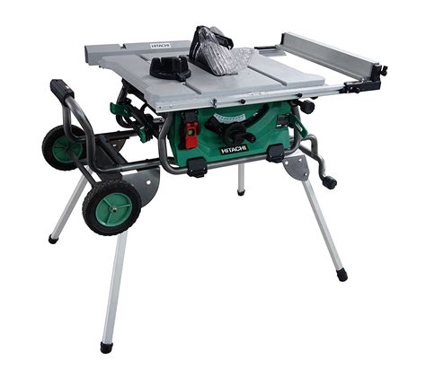 The fence that comes with your table saw is fine for ripping wood where the wood is lying flat on the table. Hitachi C10RJ 10" 15 amp Table Saw with 35" Rip Capacity and Fold and Roll Stand - Tool Craze