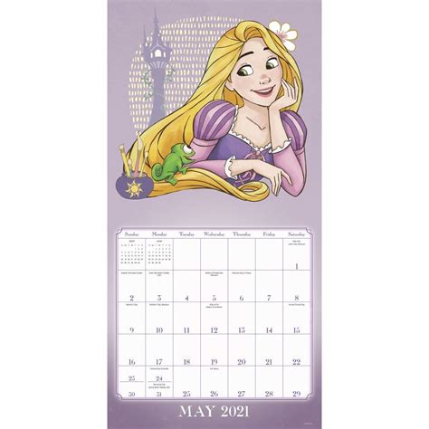 Disney 2021 calendar go vacation printable walt trip planning disneyworld travel disneyland parks tips dates crowd fun tipps weather tricks. Disney Princess 2021 Wall Calendar | 2022 Calendar