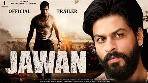 Jawan Official Conceptual Trailer Shahrukh Atlee Sanya Malhotra Nayanthara Raj Vardhan