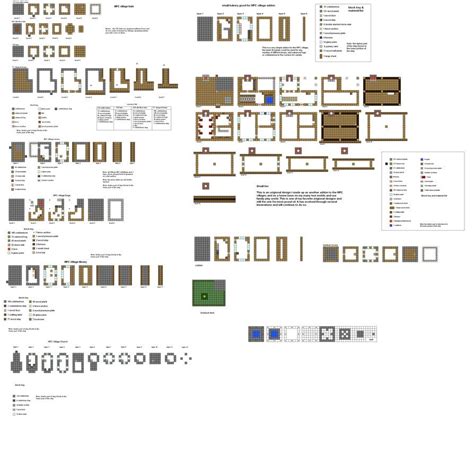 Minecraft building plans favourites by bbrittain25 on deviantart. Fortified village buildings pt1 by ColtCoyote.deviantart ...