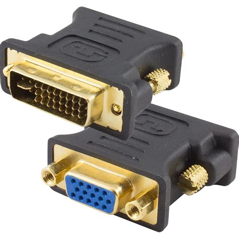 Adaptador Dvi Dual Link Macho 245 Para Vga Fêmea Preto Storm Hayamax