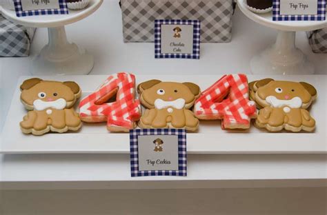 dogs puppies birthday party ideas photo    catch  party