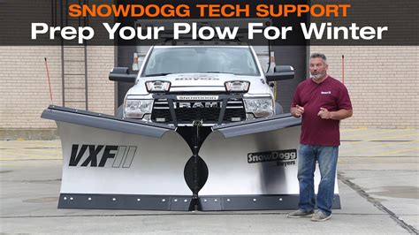 Snowdogg Tech Support Prepping Your Snow Plow For Winter Youtube