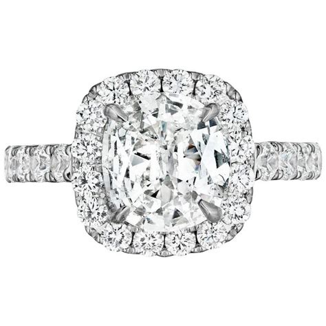1 Carat Cushion Diamond Engagement Ring For Sale At 1stdibs 1 Carat