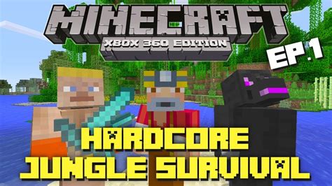 Minecraft Xbox 360 Hardcore Jungle Survival W Friends A New