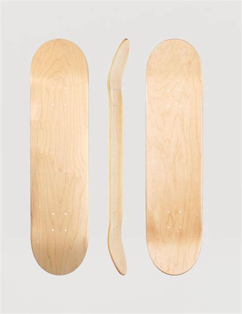 8 Plain Blank Skateboard High Quality Canadian Maple Etsy Blank