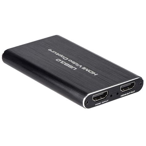 10 best game capture cards of june 2021. ODOMY 4K HDMI Capture Card USB3.0 1080P Capture Game Card Streaming Live Broadcasts Video ...