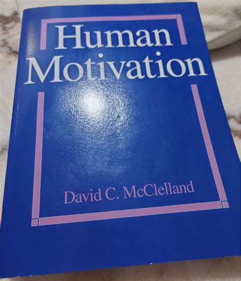 Human Motivation David C Mcclelland Hobbies And Toys Books And Magazines