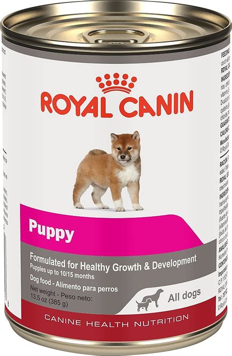Choosing the best wet food for your puppy is one of the most crucial decisions you can make. Royal Canin Puppy Canned Dog Food, 13.5-oz, case of 12 ...