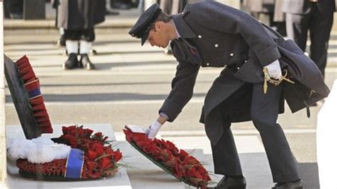 Remembrance Sunday Queen Leads Tributes At Cenotaph Bbc News