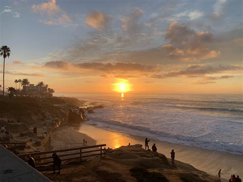 Snapped A Picture Of The Sunset In La Jolla Today Rsandiego