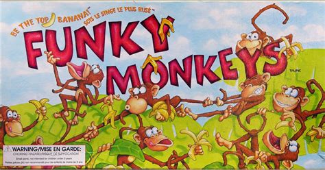 It takes a steady hand and a cautious eye as players try not to bring down the treetop! Funky Monkeys | Board Game | BoardGameGeek