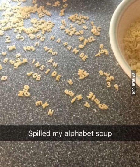 Just A Spilled Bowl Of Soup Here Nothing Special