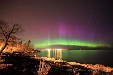 Photos Northern Lights Make Stunning Appearance In Northern Michigan