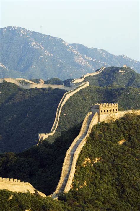 Great Wall Of China At Badaling First Built During The Ming Dynasty