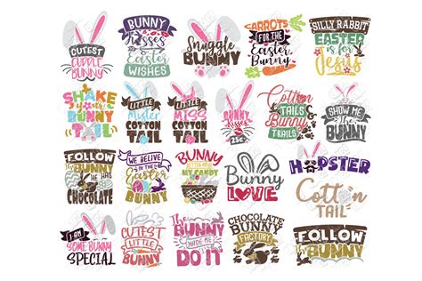 'the dog, the rabbit and the hoop all feature in the painting, and take the place of.' Easter Bunny Quotes SVG in SVG, DXF, PNG, EPS, JPEG ...