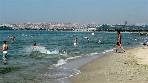 İstanbul un plajları temiz Önce Vatan Gazetesi