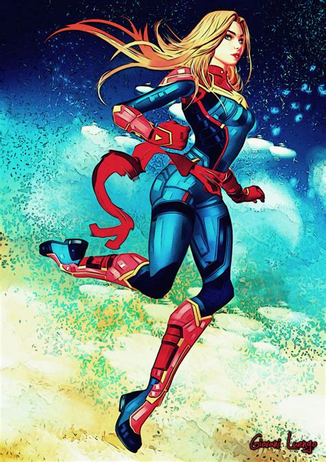 Captain Marvel By Lugfrancis On Deviantart