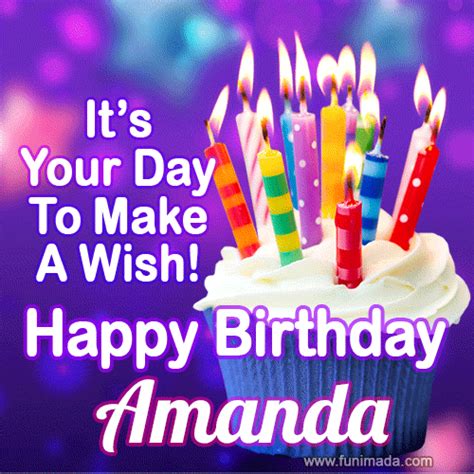 Happy Birthday Amanda GIFs Funimada Com