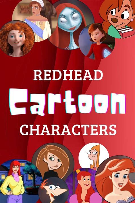 Redhead Cartoons Characters With Red Hair Redhead Characters