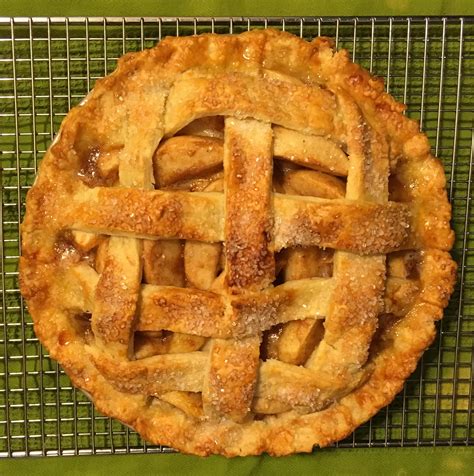 My First Lattice Top Pie Apple R Baking