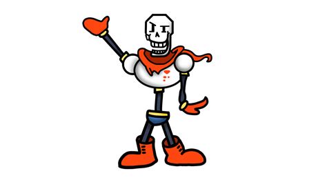 Day 2 Of Drawing Undertale Characters Papyrus Rundertale